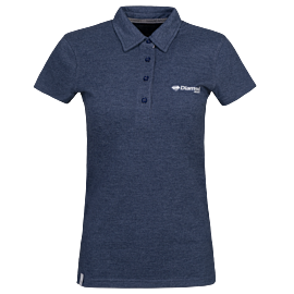 Polo Shirt Diamond Aircraft - Women - blue