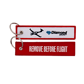Keychain Diamond Aircraft - Remove Before Flight