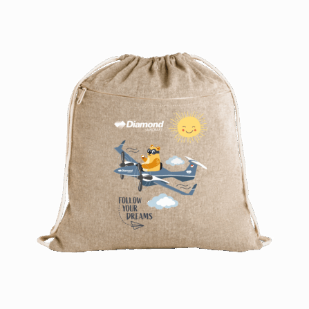 Kids drawstring best sale bag