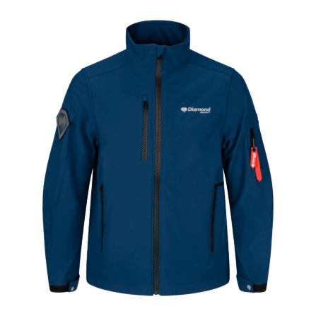 Softshell Jacket Diamond Signature Collection Men - Official Diamond  Aircraft Online Shop