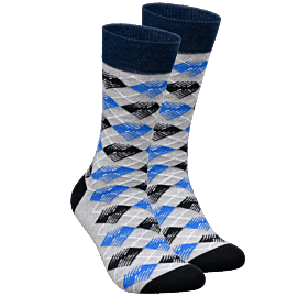 Socks Diamond Aircraft Women