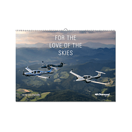Wall Calendar Diamond Aircraft 2026 - A3