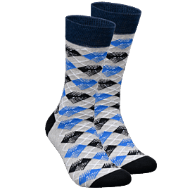 Socks Diamond Aircraft Women