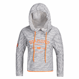 Hoodie Diamond Aircraft Women - gray