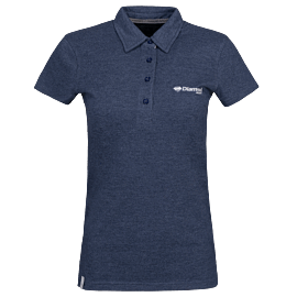 Polo Shirt Diamond Aircraft - Women - blue