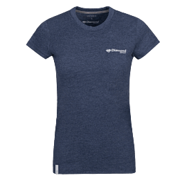 T-Shirt Diamond Aircraft - Damen - blau