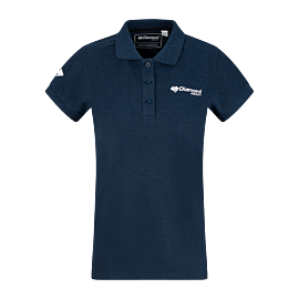 Polo Shirt Diamond Signature Collection – Women – blue