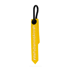 Rubber Fob - yellow