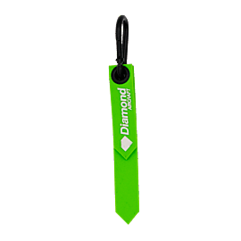 Rubber Fob - green
