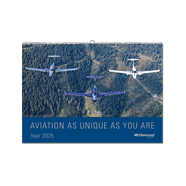 Wall Calendar Diamond Aircraft 2025 - A3